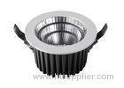Ra80 COB Recessed High Power Led Downlight With External Driver / Light Emitting Diode 140