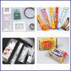 Craker Stick Plastic Food Packaging Machine , Flow Pack With Nitrogen Filling Device