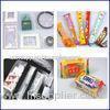 Craker Stick Plastic Food Packaging Machine , Flow Pack With Nitrogen Filling Device