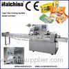 Pillow Multi function Food / Cookies Packaging Machine With Plastic PVC