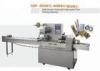 Blister Packing Machine For Food , Horizontal Flow Pack Machine PLC Control