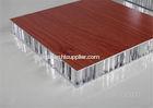 Interior / Exteriors Wall / Ceiling PVDF Aluminum Honeycomb Board 10mm - 25mm