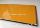 High Grossy Yellow ACP Aluminium Plastic Composite Panel For Wall Cladding / Decoration