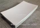 Silver Grey 3mm Curved Custom Aluminum Panels Discoloration Resistant