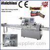 Chocolate Flow Pack Machine / Dual Frequency Inverter Touch Screen