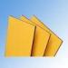 Yellow / Sliver / Blue Aluminum Composite Material Panels Wall Cladding Sheets