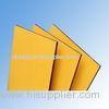 Yellow / Sliver / Blue Aluminum Composite Material Panels Wall Cladding Sheets