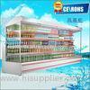 Supermarket Drinks Cooler Commercial Display Freezer CE Height glass design