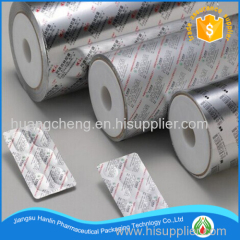 Aluminium foil blister packing for tablets