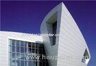 White Curtain Wall PVDF Aluminium Sandwich Panel 6mm / 5 mm Aluminium Sheet
