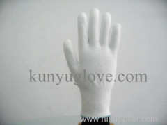 SAFETY 13G Knitted PU Palm Cut Resistant Gloves/working gloves importers in USA