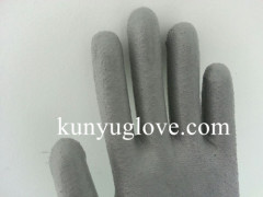 Cut Resistant Glove With PU Palm Coating/ Cut Resistant safety gloves/PU Coated HHPE Cut-Resistant Gloves