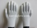 13 guage nylon half hand finger knitting glove open finger glove