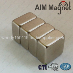 N50 customized big Rectangular Shape Neodymium Magnet