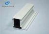 6 meter White Powder Coating Aluminum Extrusion Profile For Windows And Doors