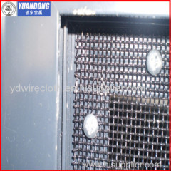 black powdered stainless steel safety screen(factory price)