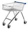 American Style 71L UK Shopping Cart With Base Grid , Grocery Shopping Trolley