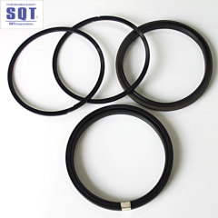 Excavator mechanical shaft seal