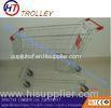 Australian Type Durable Steel Grocery Shopping Carts With Wheels 160 L