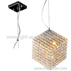 The three-dimensional crystal chandelier creative square crystal lamp LED crystal lamp