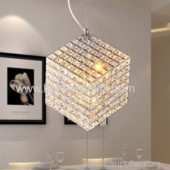 The three-dimensional crystal chandelier creative square crystal lamp LED crystal lamp