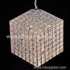 The three-dimensional crystal chandelier creative square crystal lamp LED crystal lamp