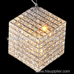 The three-dimensional crystal chandelier creative square crystal lamp LED crystal lamp