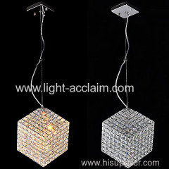 The three-dimensional crystal chandelier creative square crystal lamp LED crystal lamp