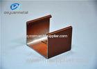 5.9 Meter Aluminum Powder Coating White Extrusion Profile 6063-T5 For Decoration
