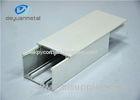 5.85 meter Aluminum Extrusion Profile White Powder Coating For Windows