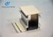White Powder Coating Aluminum Extrusion Profile For Windows And Doors , Alloy 6063-T5