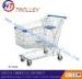 Steel Material Grocery Store Shopping Carts , Supermarket Shopping Trolleys