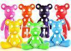 Colorful POPOBE Bear Set Personalized Bear Gifts for Business Promotion