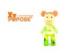 Multi-Function Personalized PVC Bear Gifts , Colorful Children Toy POPOBE Bear