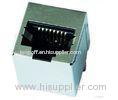 SI-16001-F 10 / 100BT Vertical Shielded Modular Jack For Network Across LPJD0012DNL