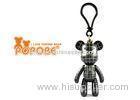 Personalized Halloween Gift PVC POPOBE Bear Keychain Black Spider Man