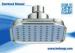 Eco Luxurious Blue 100mm Overhead Shower Head Ceiling Rainfall For Hotel , Home