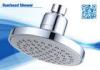 Water Saving ABS 150mm Shower Heads , Overhead Rain Shower Head