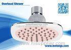 100mm Plastic Colorful Shower Head Overhead with TPR Shower Nozzles