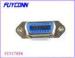 PCB Straight Angle Parallel Port Connector, Champ Receptacle 36 Pin Centronic Connectors Certified U