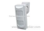 2 PIR And MW Outdoor Alarm Motion Detector With Anti - mask , Pet Immunity