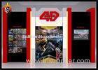 Beautiful Cinema Cabin for 4D Cinema System , 4D Theater Equipment