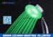 Water Pressure Powered Light Shower Heads , LED Light Rain Shower Head