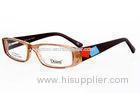 Ready Stock Acetate Optical Frames For Ladies Italy Designer White / Black / Red