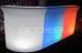 Modern furniture glowing PE wine table led bar counter for exhibitions , wedding