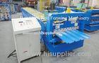 3kw Blue Corrugated Roofing Sheet Roll Forming Machine With Chrome Plated