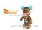 Furniture Decorating POPOBE Bear Plastic Limbs Head Rotatable Height 25CM
