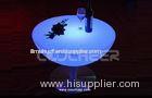 PE Plastic RGB color Led Lighting Coffee Table for restaurant , wedding