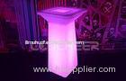 Portable Outdoor Bar Nightclub Party Glow LED Cocktail Table LI-Battery Remote WIFI Control