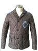 Khaki Sport Polyester Mens Padded Jacket Down Feather Jackets